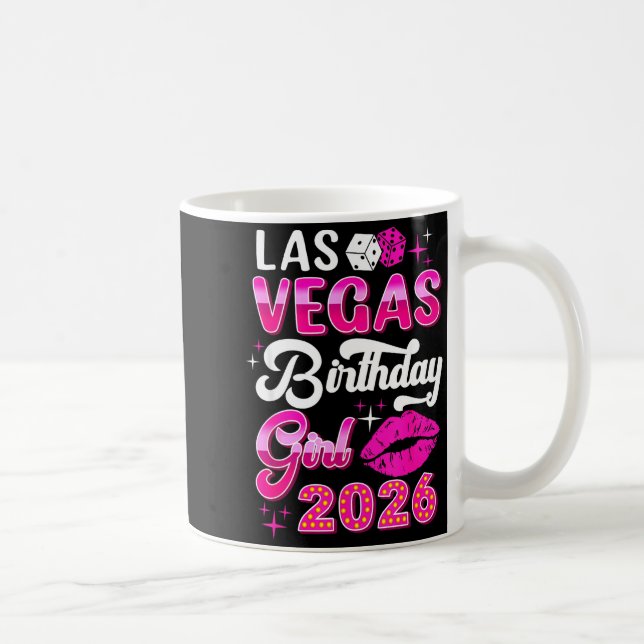 Las Vegas Girls Trip 2026 Cruise Trip Matching Bir Kaffeetasse (Rechts)