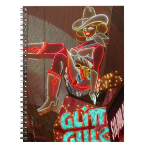 Las Vegas Glitzer Gulch Notizblock