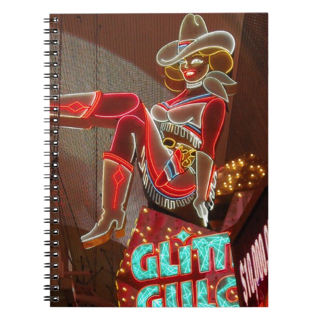 Las Vegas Glitzer Gulch Notizblock (Vorderseite)