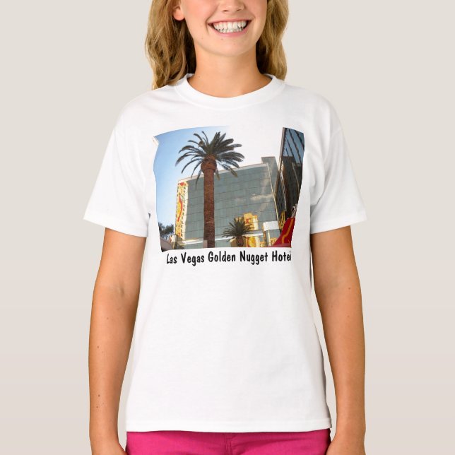 Las Vegas Golden Nugget Hotel T-Shirt (Vorderseite)