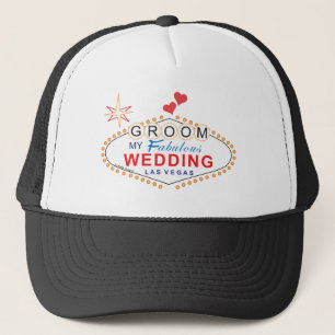 Las Vegas Groom Hat Truckerkappe
