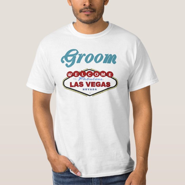 Las Vegas Groom T - Shirt (Vorderseite)