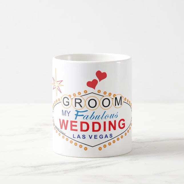 Las Vegas Groom Tasse (Mittel)