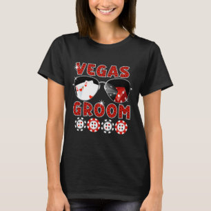 Las Vegas Groom Wedding T-Shirt Bachelor Party Sta