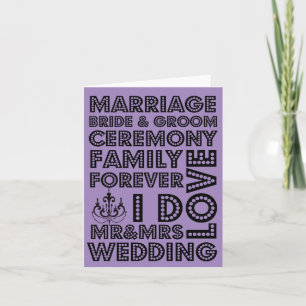 Las Vegas Hochzeit Danke Notizen