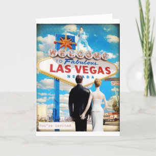 Las Vegas Hochzeit Einladung