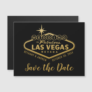 Las Vegas Hochzeit in Urlaubsort Magnet Save the D