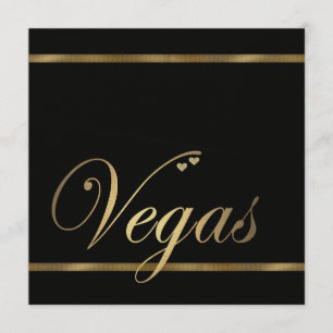 Las Vegas Hochzeitsvorlage Einladung