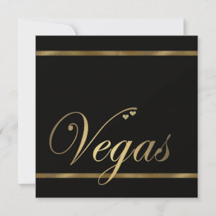 Las Vegas Hochzeitsvorlage Einladung