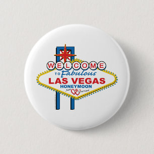 Las Vegas Honeymoon Button