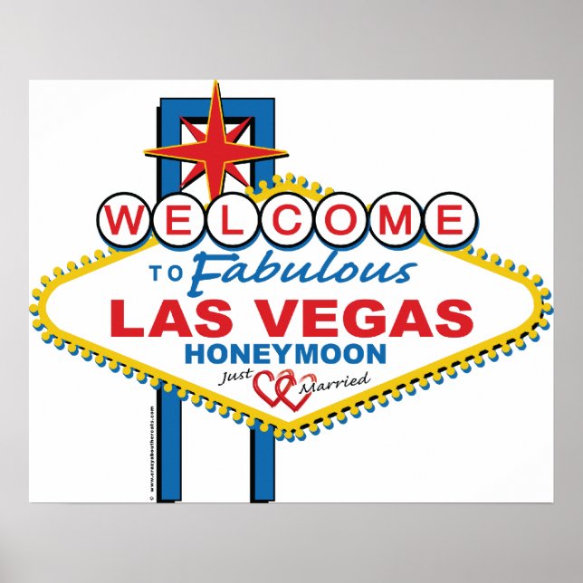 Las Vegas Honeymoon Poster (Vorne)