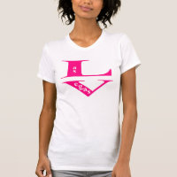 Las Vegas Hot Pink Ladys Lässig Scoop