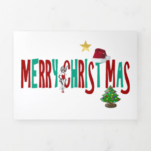 Las Vegas Hotel & Casino Dreifache Buchstabenkarte Dreifach Gefaltete Urlaubskarte