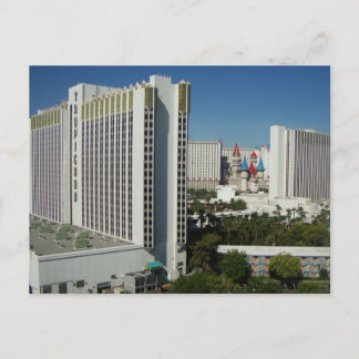 Las Vegas Hotels Postkarte