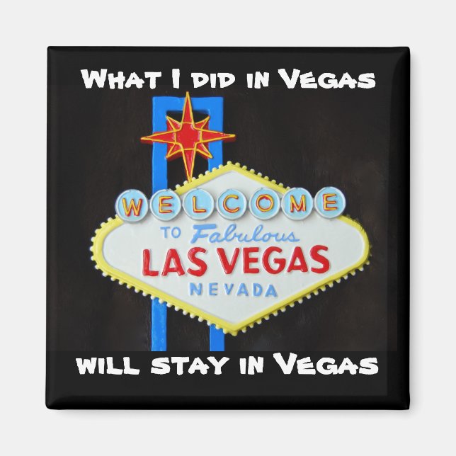 Las Vegas Innuendo Magnet (Vorne)