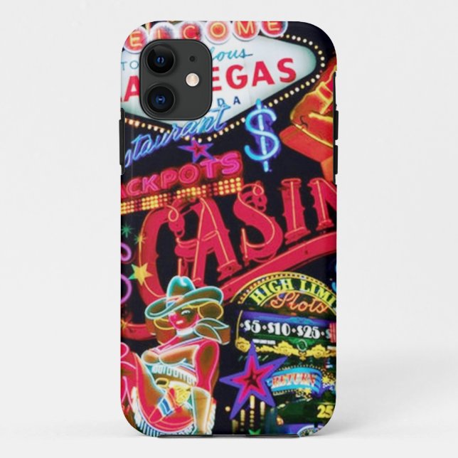 Las Vegas iPhone Fallabdeckung Case-Mate iPhone Hülle (Rückseite)