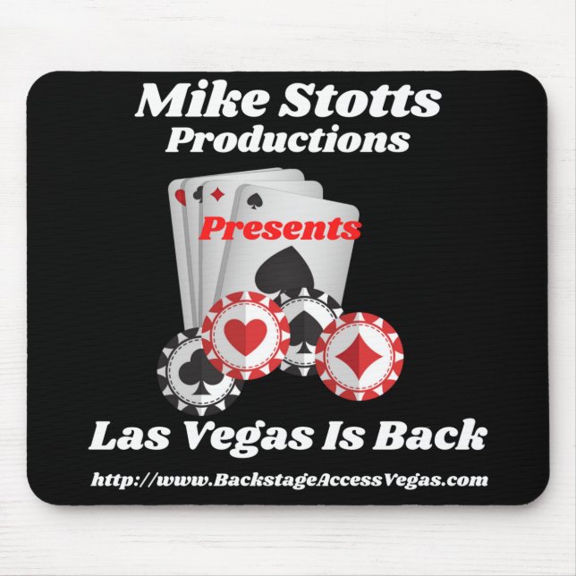 Las Vegas is Back Mouse Pad Mousepad (Vorne)