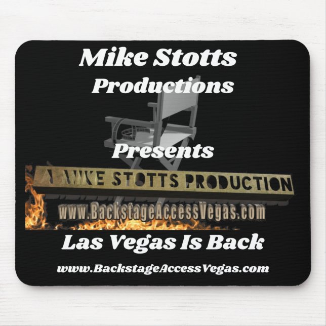 Las Vegas is Back Mouse Pad Mousepad (Vorne)
