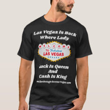 Las Vegas ist zurück Offizielle Lady Luck T - Shir