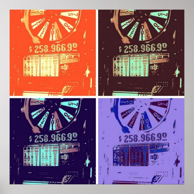 Las Vegas Jackpot Slots Poster (Vorne)