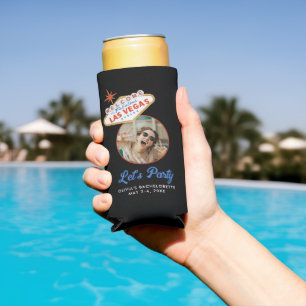 Las Vegas Junggeselinnen-Abschied Pool Day Gefalle Selters Dosenkühler