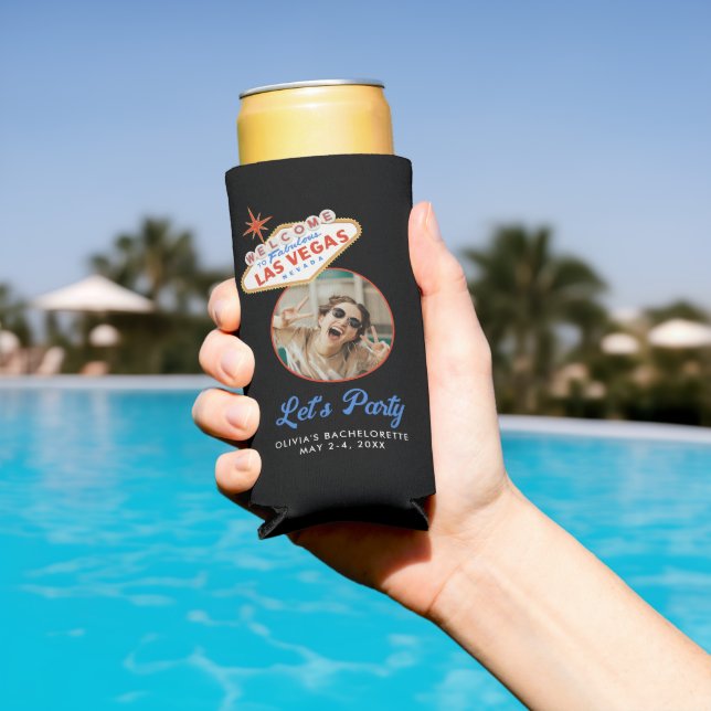 Las Vegas Junggeselinnen-Abschied Pool Day Gefalle Selters Dosenkühler (In Situ Pool)
