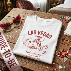 Las Vegas Junggesellinnenabschied Personalized T-Shirt