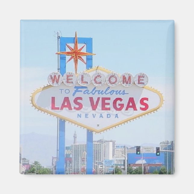 Las Vegas Keepake Magnet (Vorne)