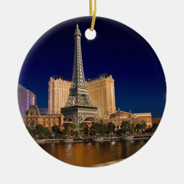 Las vegas keramikornament (Vorne)
