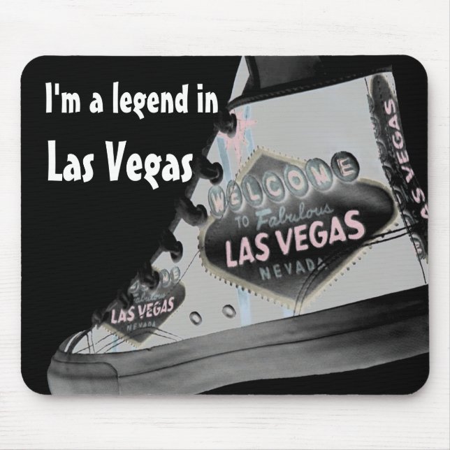 Las Vegas-Legende Mousepad (Vorne)