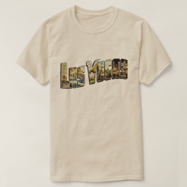 Las Vegas Letters T-Shirt (Design vorne)