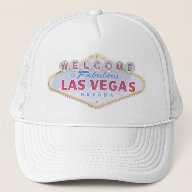 Las Vegas Logo Cap Truckerkappe (Vorderseite)