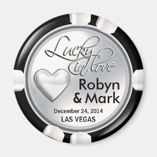Las Vegas Lucky Liebe Casino Magnet