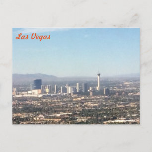 Las Vegas-Luft Postkarte