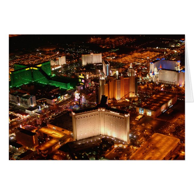 Las Vegas Luftbild aus Blimp (Vorderseite (Horizontal))