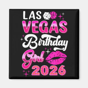 Las Vegas Mädchen Reise 2026 Kreuzfahrt Reise pass Magnet