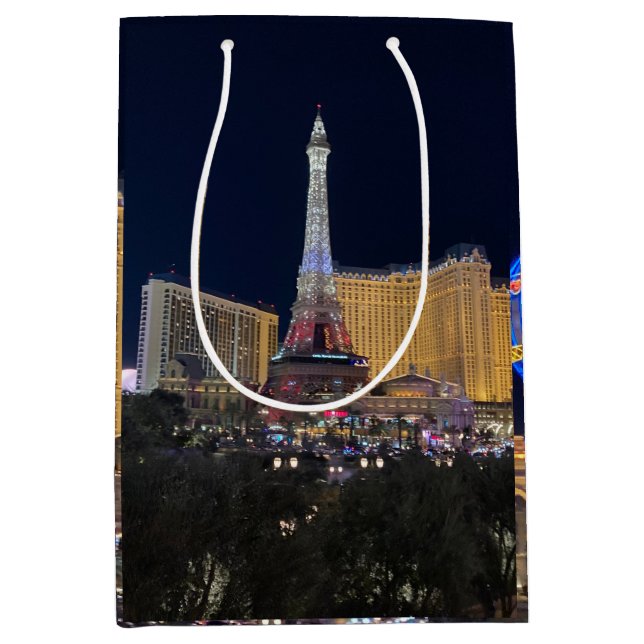 Las Vegas Mittlere Geschenktüte (Vorderseite)