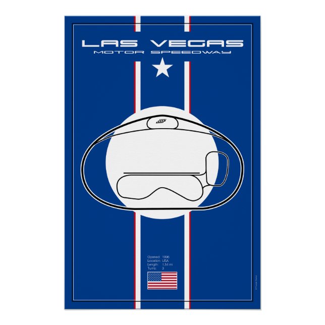 Las Vegas Motor Speedway Poster (Vorderseite)