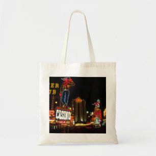 Las Vegas Nacht Neonlicht Kasinos Schild Tragetasche