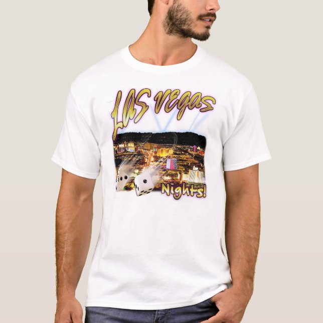Las Vegas-Nächte T-Shirt (Vorderseite)