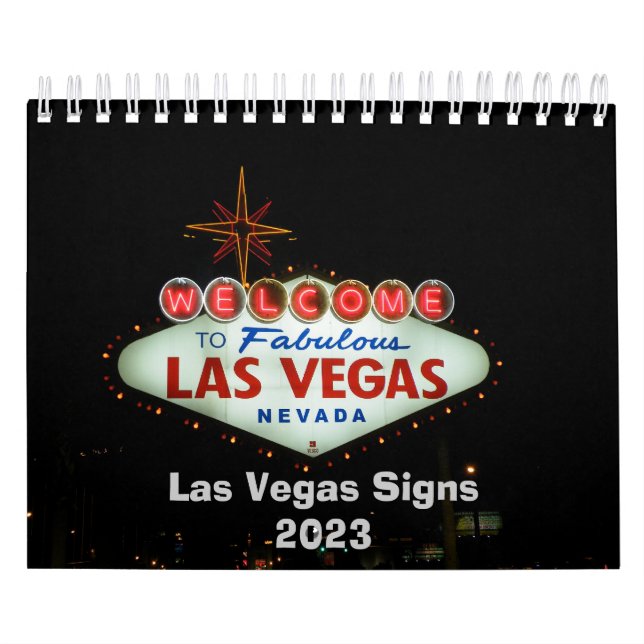 Las Vegas Neon Signs Kalender (Titelbild)