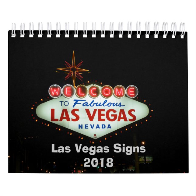 Las Vegas Neon Signs Kalender (Titelbild)
