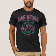 Las Vegas Nevada 77 Retro Athletic Varsity