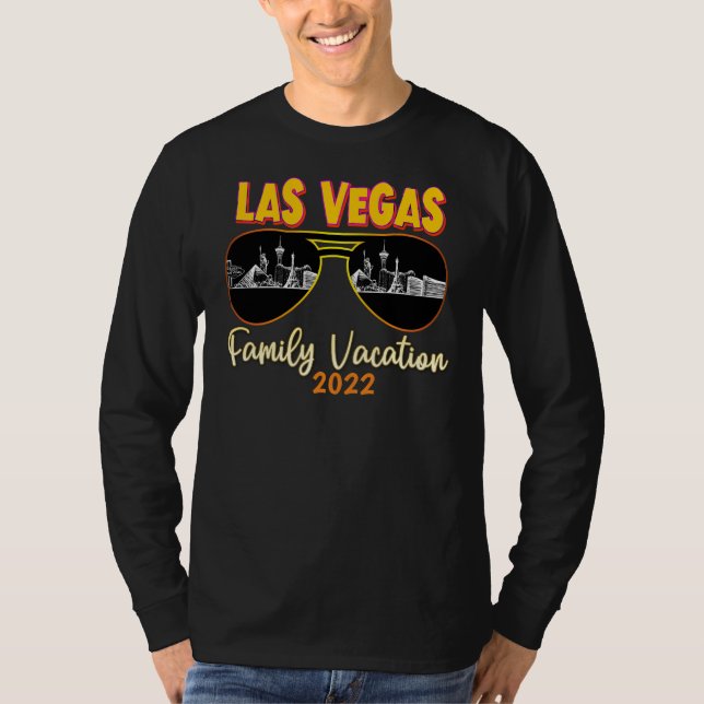 Las Vegas Nevada Familienurlaub Matching 2022  T-Shirt (Vorderseite)