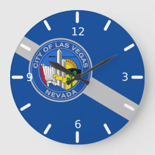 Las Vegas (Nevada) Flagge Große Uhr