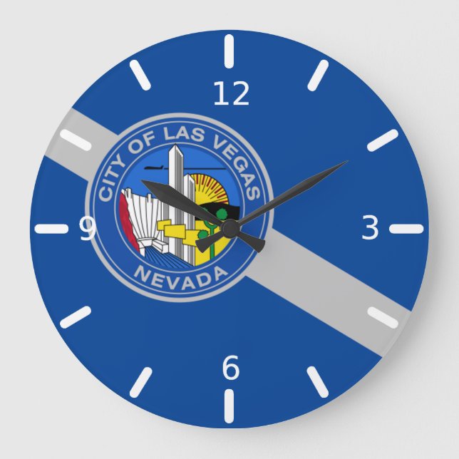 Las Vegas (Nevada) Flagge Große Uhr (Vorderseite)