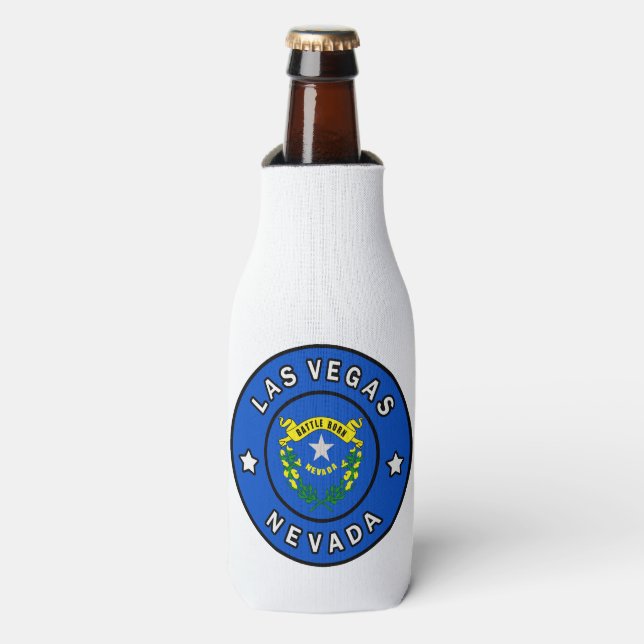 Las Vegas Nevada Flaschenkühler (Flaschenvorderseite)