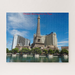Las Vegas Nevada.Frohe Weihnachtsgrüße Puzzle