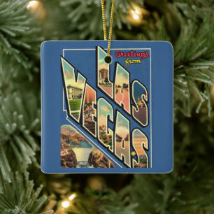 Las Vegas Nevada Greeting Keramikornament