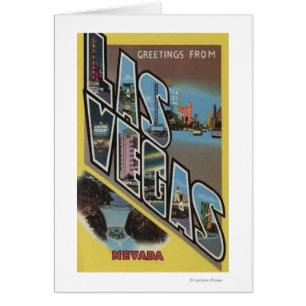 Las Vegas, Nevada - Große Buchstabenszenen